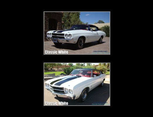 Classic 1970 Chevelles ~ 2020