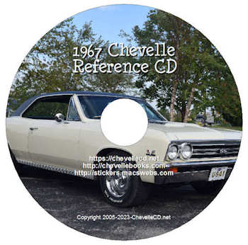 1967 Chevelle Reference CD