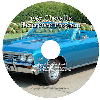 1967 Chevelle Reference CD